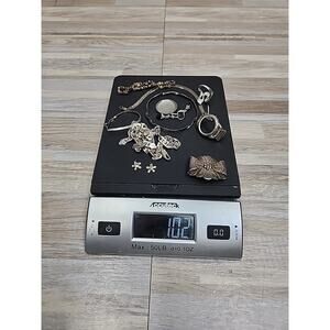 LOT OF 102g of 925 STERLING SILVER Sterling Jewelry Scrap, 3 + Ounces